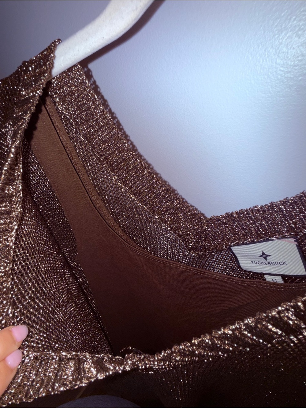 Tuckernuck Brown V-Neck Knit Midi Dress - Picture 5 of 9